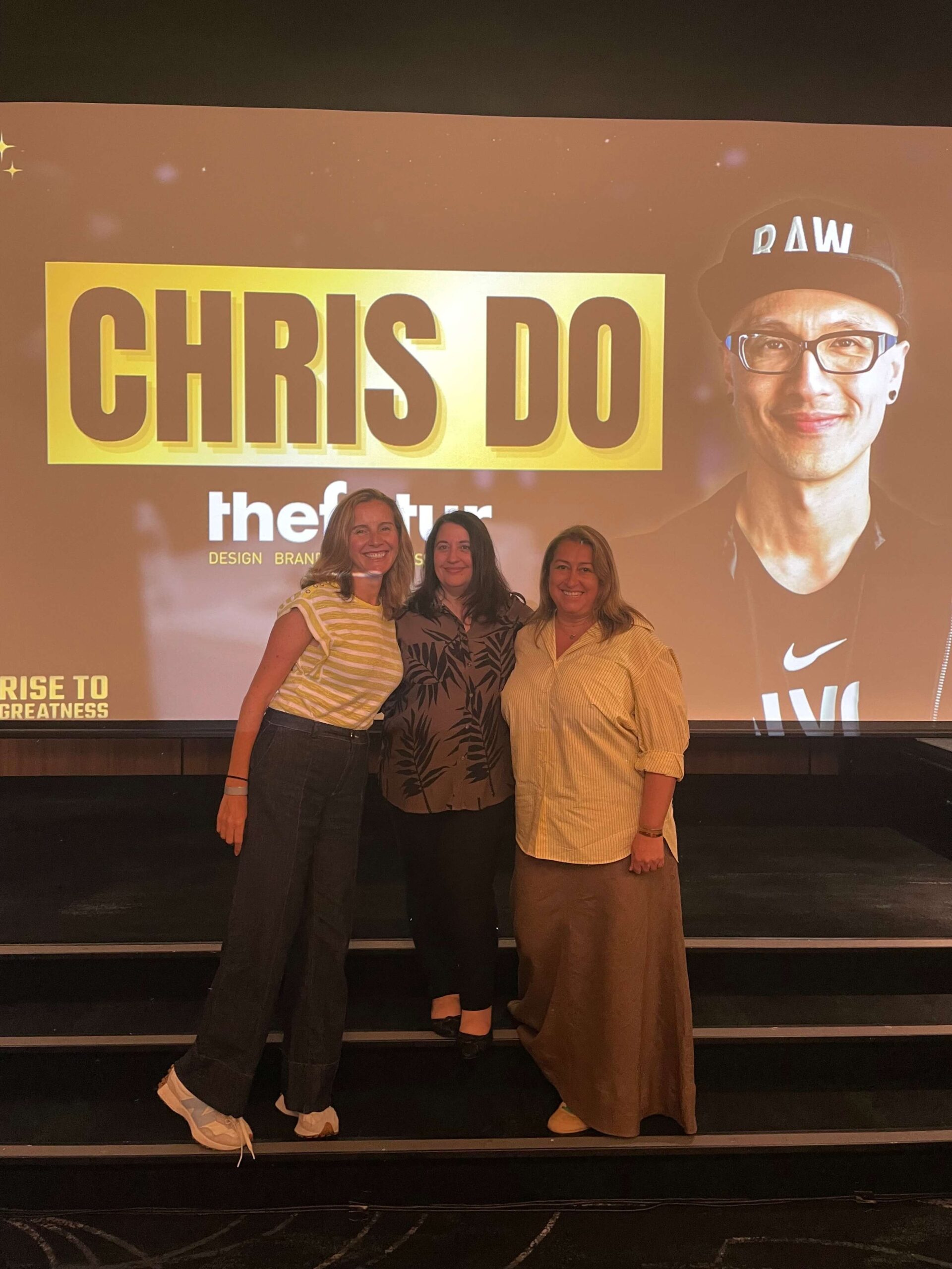 IMG_7434 (1) The Construction Copywriter and Twosome Creative attending Chris Do keynote about branding